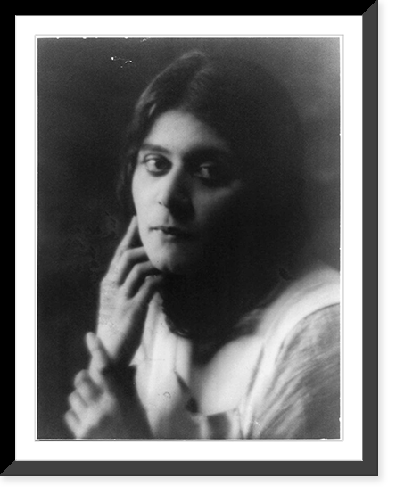 Historic Framed Print, Theda Bara, 1890-1955,  17-7/8" x 21-7/8"