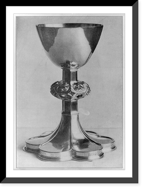 Historic Framed Print, The Whitman Chalice,  17-7/8" x 21-7/8"