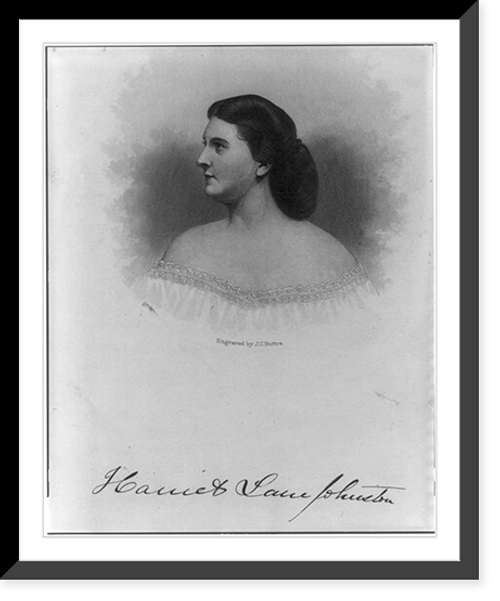 Historic Framed Print, Harriet Lane Johnston,  17-7/8" x 21-7/8"