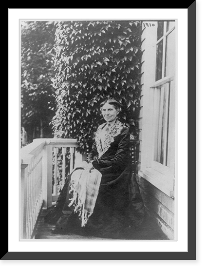 Historic Framed Print, Clara Barton, 1821-1912 - 11,  17-7/8" x 21-7/8"