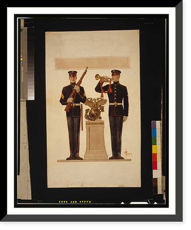 Two Marines. J.C. Leyendecker, Historic Reproduction