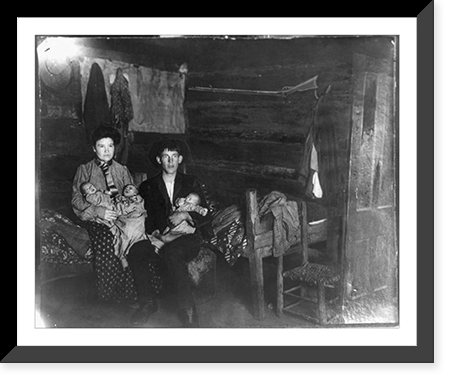 Black & White Photo - Kirk and wife, Arkansas tie cutters