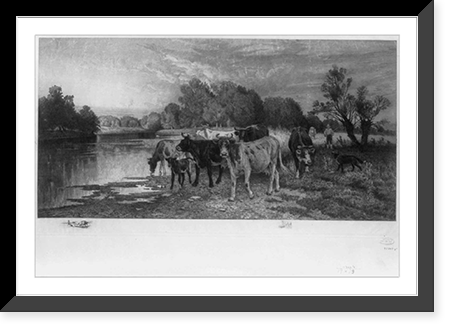 Historic Framed Print, When sunset guilds the western hills.,  17-7/8" x 21-7/8"