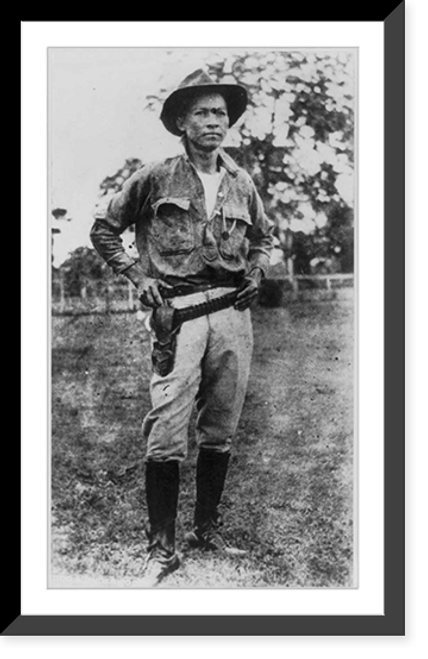 Historic Framed Print, Augusto C&eacute;sar Sandino, 1895-1934,  17-7/8" x 21-7/8"