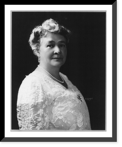 Historic Framed Print, Ernestine (Roessler) Schumann-Heink, 1861-1936,  17-7/8" x 21-7/8"