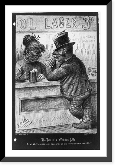 Antique Photo Print - The Tale of a Wedded Life, in Ten Scenes (2)