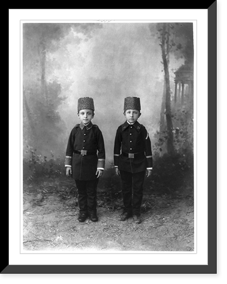 Students, private school, Env&acirc;r-i Marifet.Abdullah Fr&egrave;res, photographes de S.M.I. le Sultan, Antique Wall Art