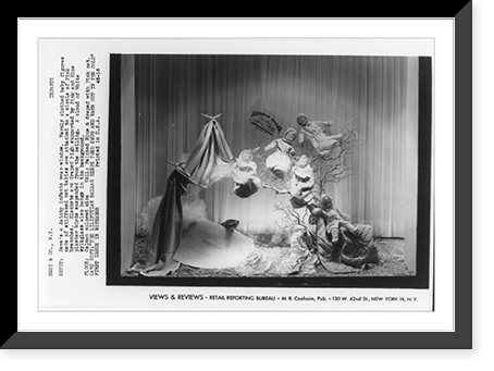 Retail store window displays of clothing for infants - 2, Antique Wall Art