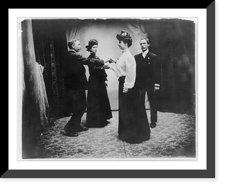 Members of the Monaghan Men's Irish Dancing Class and their partners, Vintage Wall Art