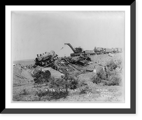 No. 314. Last run Classic, Vintage Print