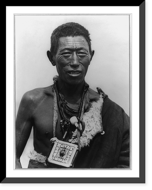 Historic Framed Print, Tibet - 2,  17-7/8" x 21-7/8"