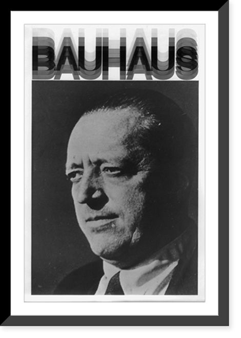 Historic Framed Print, Bauhaus - 2,  17-7/8" x 21-7/8"