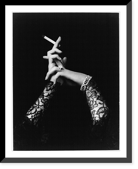 Cigarette advertisements for women's market Classic, Antique Print