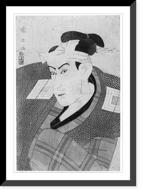 Historic Framed Print, [Portraits of the Japanese actor, Ichikawa Yaozo],  17-7/8" x 21-7/8"
