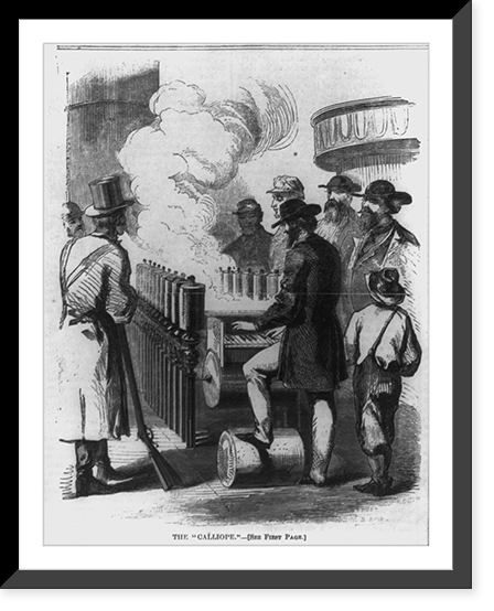 The Calliope."", Vintage Poster