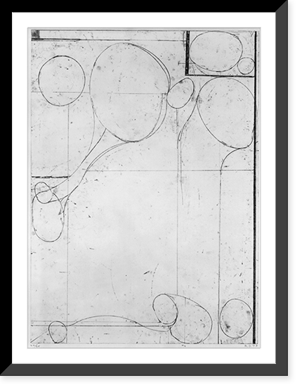 Six softground etchings, #4 Classic, Vintage Print