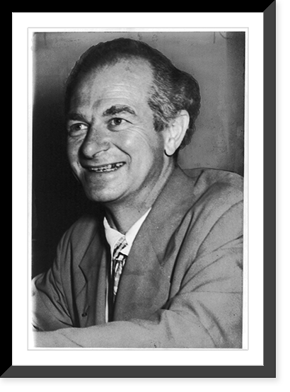 Historic Framed Print, Linus Pauling - 2,  17-7/8" x 21-7/8"