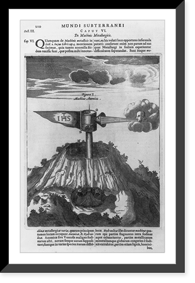 2 wind-powered mining apparatuses, Vintage Wall Art