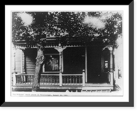 Antique Photo Print - St. Louis - Birthplace of Roy Wilkins on La Clede