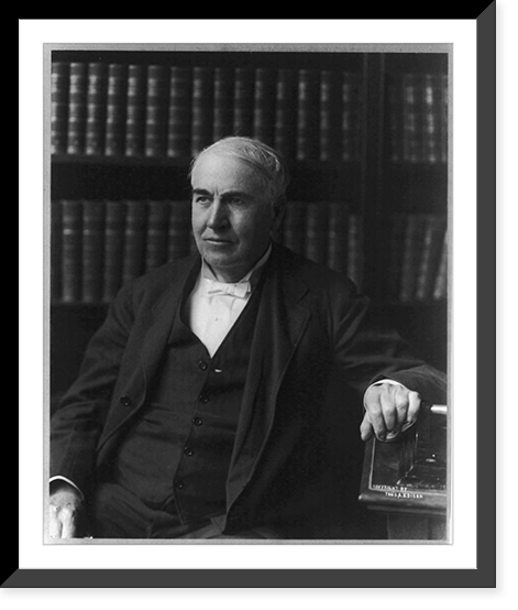 Thomas Alva Edison, 1847-1931 - 33, Vintage Wall Art