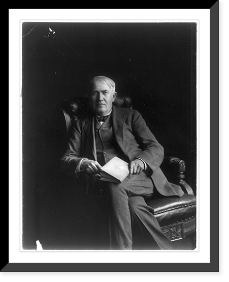 Thomas Alva Edison, 1847-1931 - 35 Classic, Antique Print