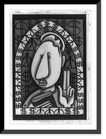Historic Framed Print, Will Durant,  17-7/8" x 21-7/8"