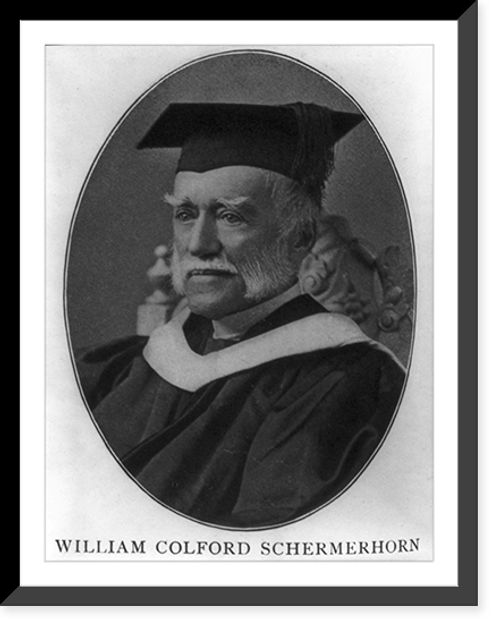 Historic Framed Print, William Colford Schermerhorn,  17-7/8" x 21-7/8"