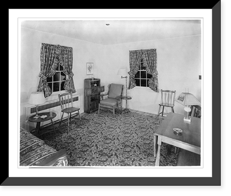 $2500 model home built at the New York World's Fair; 1939: Living and dining room Classic, Vintage Wall Art