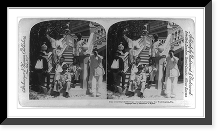 Some of our brave soldier boys - wounded at Santiago, Key West Hospital, Fla, Historic Reproduction