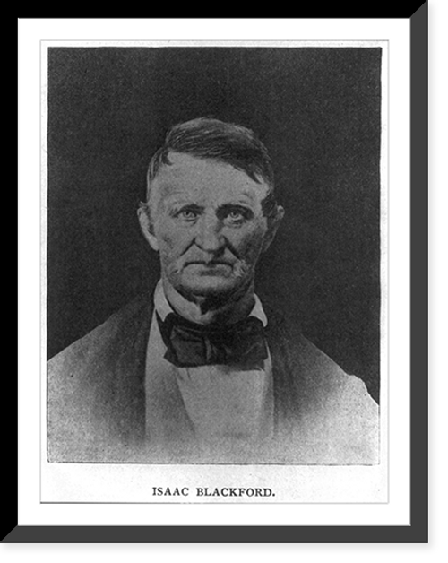 Historic Framed Print, Isaac Blackford,  17-7/8" x 21-7/8"