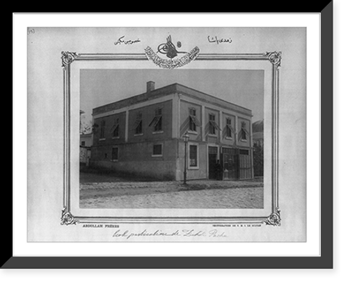 Historic Framed Print, [Private school, Z&uuml;ht&uuml; Pasa].Abdullah Fr&egrave;res, photographes de S.M.I. le Sultan.,  17-7/8" x 21-7/8"