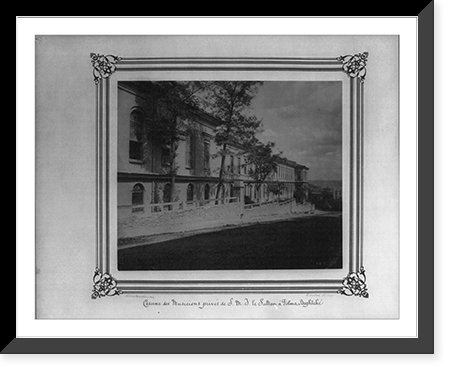 The barracks of the Sultan's private musicians at Dolmabah&ccedil;e, Historic Print
