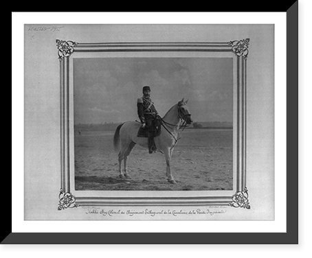 Hakki Bey, Cavalry Colonel of the Ertugrul Regiment of the Imperial Guard.Constantinople, Abdullah Fr&egrave;res. - 2 Classic, Antique Poster