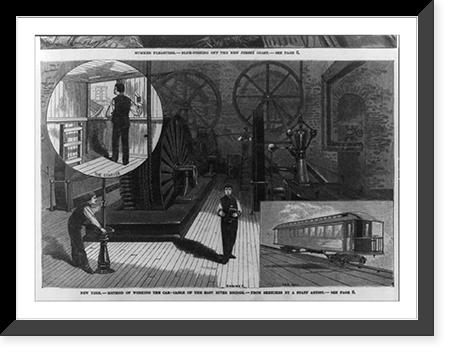 Antique Scenic Print - New York City - New York - method of working