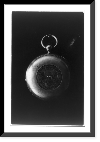 Abraham Lincoln's pocket watch, Antique Poster