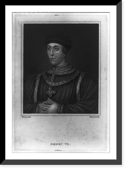 Henry VI, King of England, 1421-1477?, Antique Poster