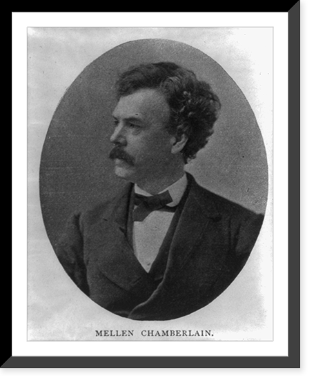 Mellen Chamberlain, 1821-1900, Antique Print
