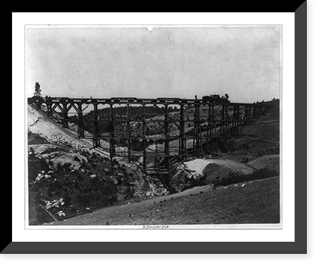 Compania Constructora Nacional Mexicana - Division de Mexico a Toluca - Jajalpa Viaduct, Vintage Poster
