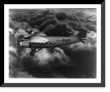 Huge air liners connect Clovis, New Mexico, with east and west coasts Classic, Vintage Wall Art
