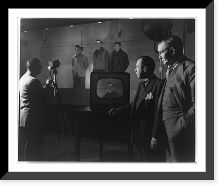 Historic Street Photo - Brooklyn - TV broadcast over a closed circuit