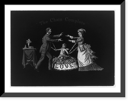 Black & White Photo - The chain complete - Great Gift for History Buffs