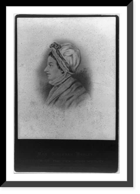 Historic Framed Print, Susannah Wesley - 2,  17-7/8" x 21-7/8"