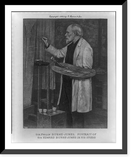 Sir Edward Coley Burne-Jones, 1833-1898, Historic Reproduction