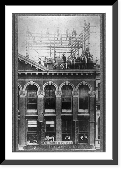 Office of E.T. Holmes, 342 Washington St., Boston, 1877"", Antique Wall Art