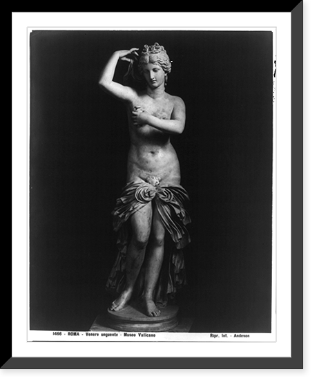 Venere unguente. Museo Vatacano, Roma, Historic Reproduction