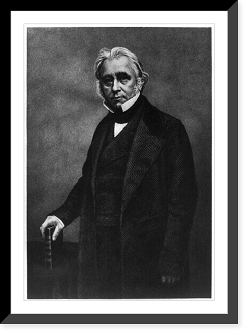 Historic Framed Print, Thomas Babington Macaulay, 1800-1859,  17-7/8" x 21-7/8"