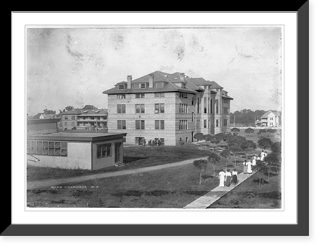 Industrial Institute, Lafayette, La, Vintage Print