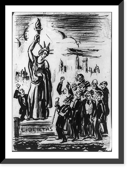 Chorus of parsons: Hey, take your arm down don't you know this is Sunday?"", Antique Print