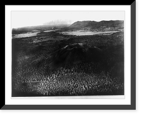 Sunset Crater looking toward Flagstaff, Ariz, Antique Poster
