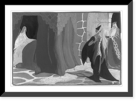 Castle scene, Historic Reproduction